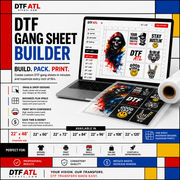 Premium Same Day Rush DTF Gang Sheet Builder- Multiple Sizes