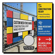 Mesh Fence Banner
