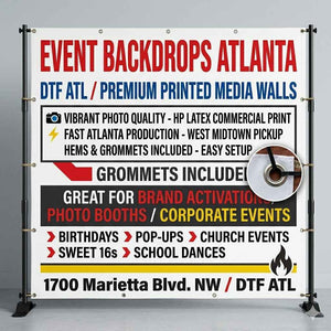 Event Backdrop Banner - Angle 1