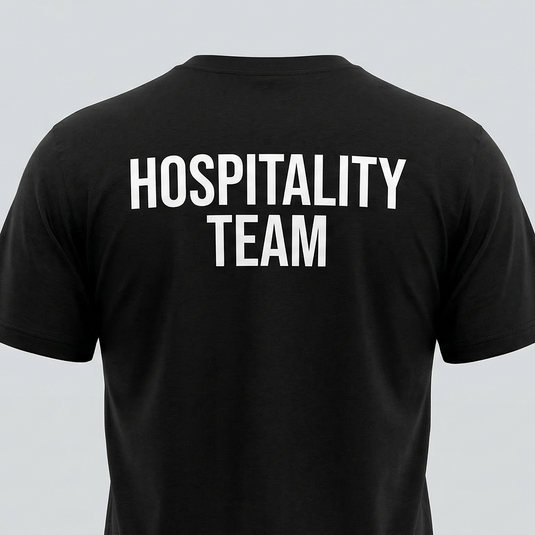 Custom Usher & Hospitality Team Shirts