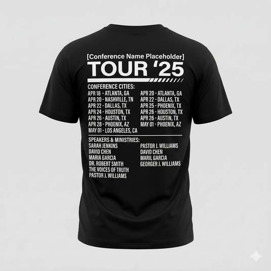 Custom Revival & Conference Shirts