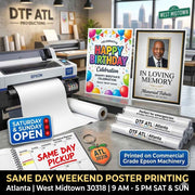 Priority Poster Printing in Atlanta