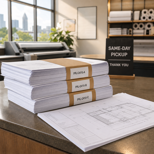 Same-Day Construction Plan Printing