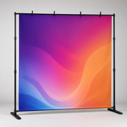 Event Backdrop Banner — Upload Print-Ready Artwork