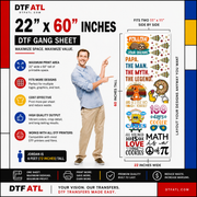 Premium Same Day Rush DTF Gang Sheet Builder- Multiple Sizes