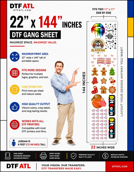 Georgia Saver DTF Gang Sheet Builder- Multiple Sizes