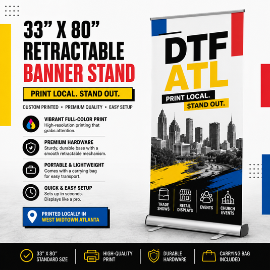 Retractable Banners (Roll-Up Banners)