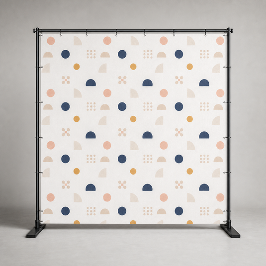 Step & Repeat Backdrop — Upload Print-Ready Artwork